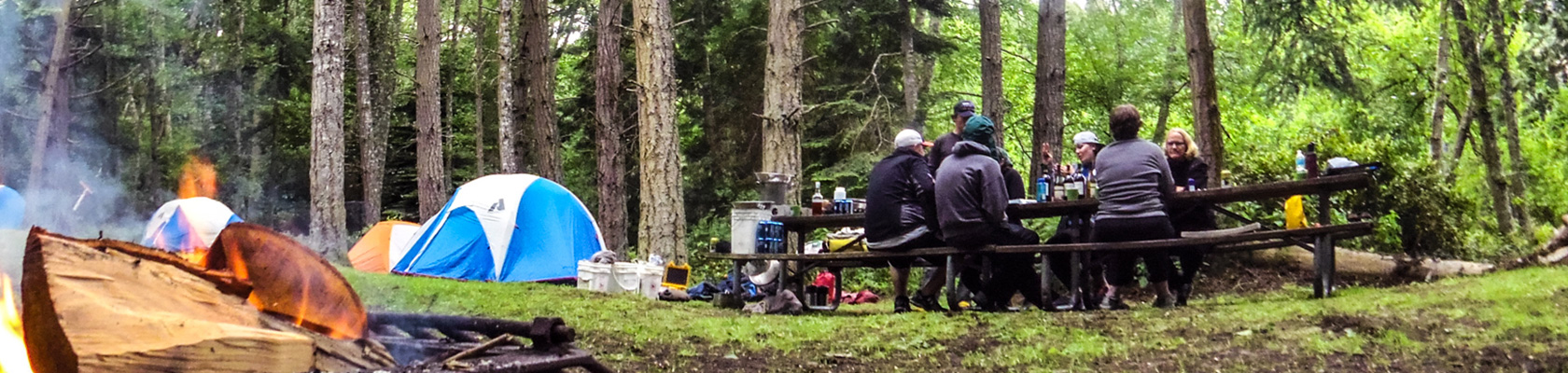 Camping in the San Juan Islands