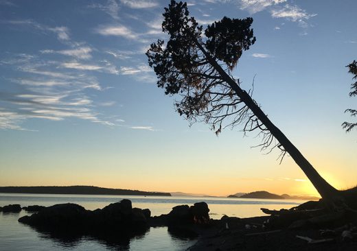 San Juan Islands sunset