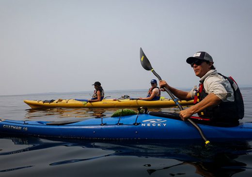 Sea kayaking tour by Outdoor Odysseys