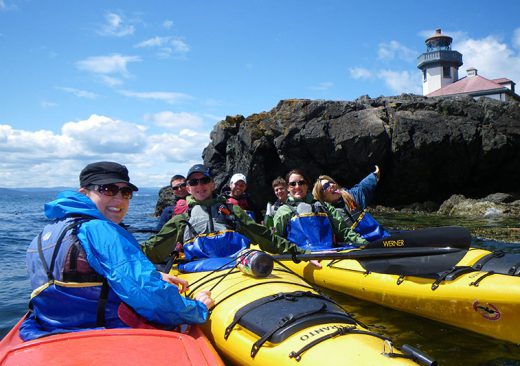 Kayaking San Juan Island